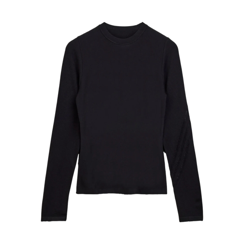 Y-3 Hauts à manches longues Longsleeve mit 3-Streifen black black