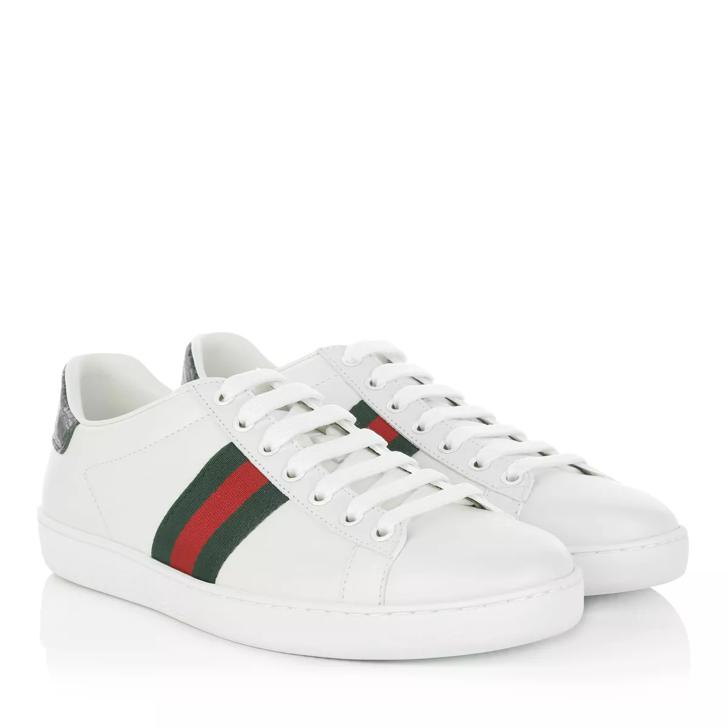 Gewoon een schuldeiser molecuul Gucci Leather Low-Top Sneakers White | Slip-On Sneaker | fashionette