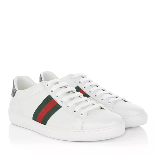 Gucci Leather Low-Top Sneakers White Slip-On Sneaker