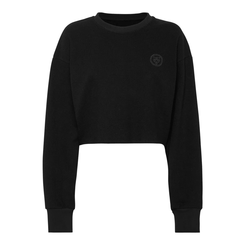 Plein Sport Top Sweatshirt schwarz