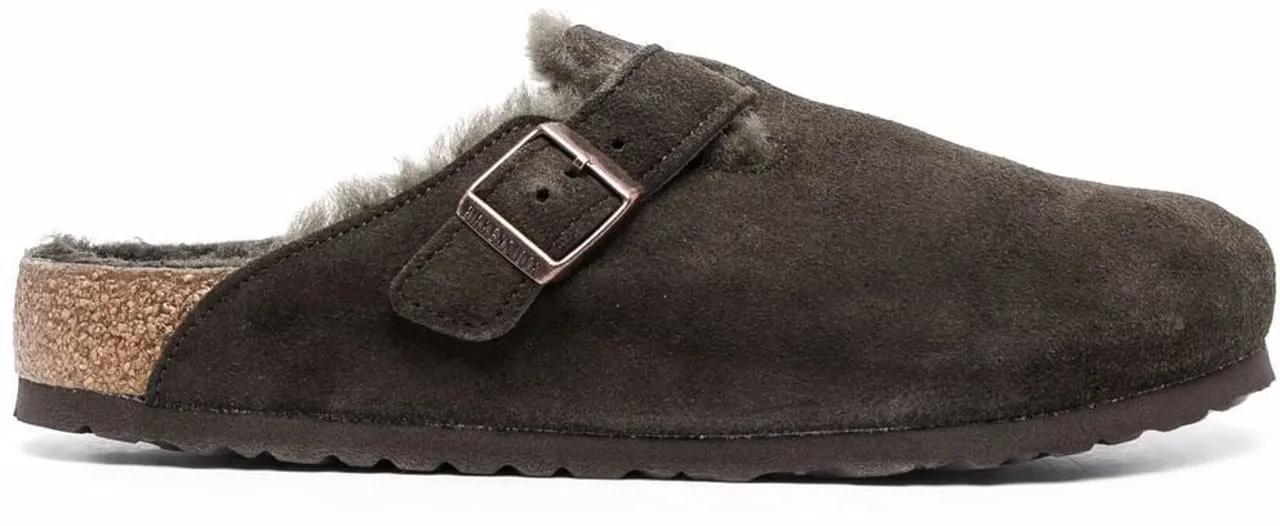 Birkenstock Sandalen - Closed-Toe Sandals With Adjustable Buckle - Gr. 37 (EU) - in Braun - für Herren