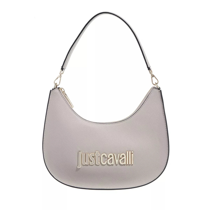 Just Cavalli Range B Metal Lettering Sketch 8 Bags Feather Grey