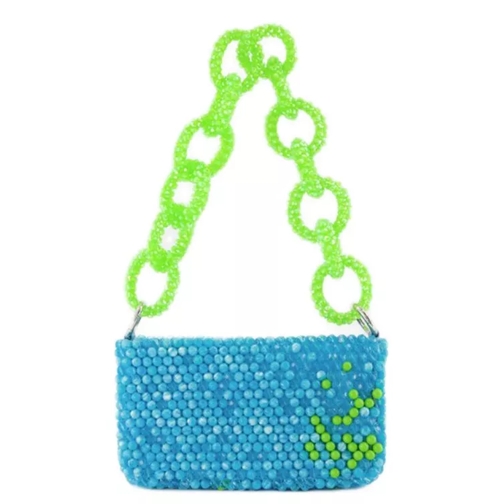 Germanier Hobo Bag  - Multi - Pearl Blue Schoudertas