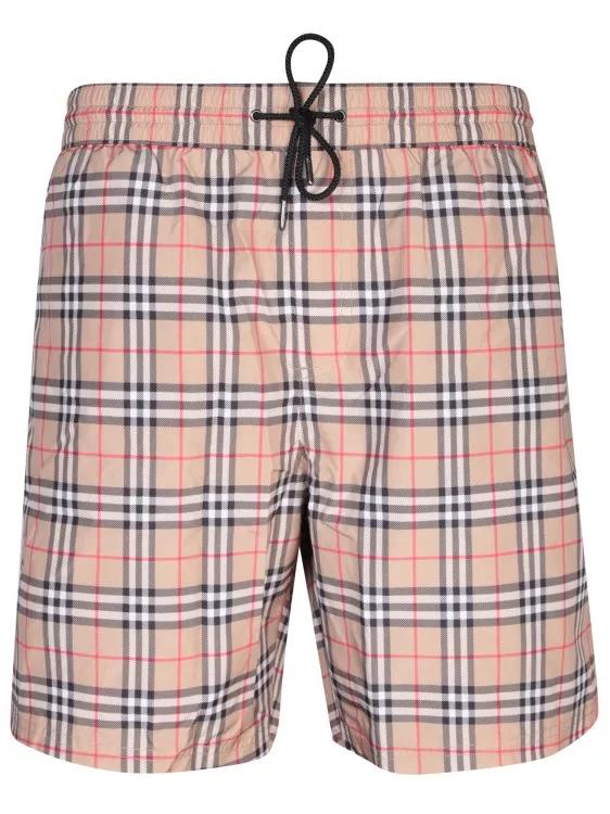 Burberry swimsuit mens deals pink