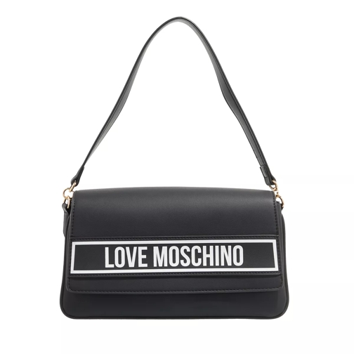 Love Moschino Billboard Black Schultertasche