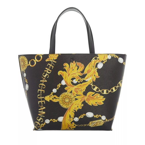 Versace Jeans Couture Reversible Shopper Black/Gold Tote