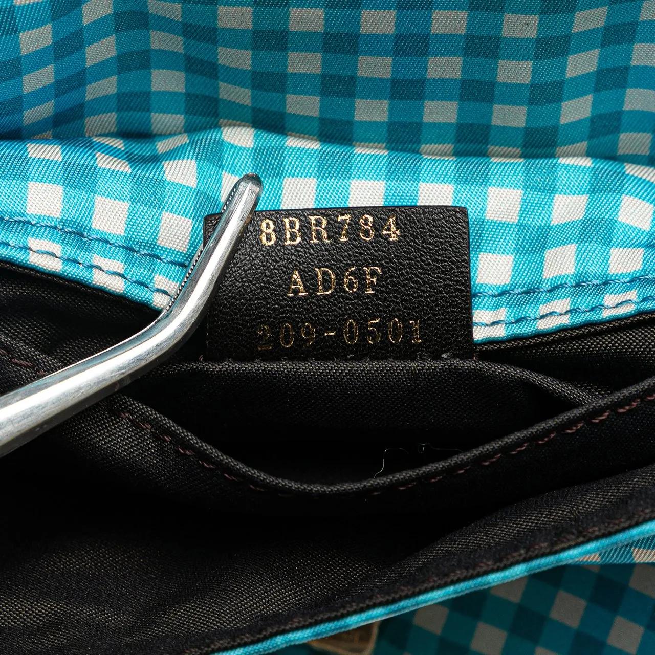 Thumbnail - Fendi Hobo Bags - Joshua Vides Mini Nylon Convertible Baguette Satch - Gr. unisize - in Blau - für Damen