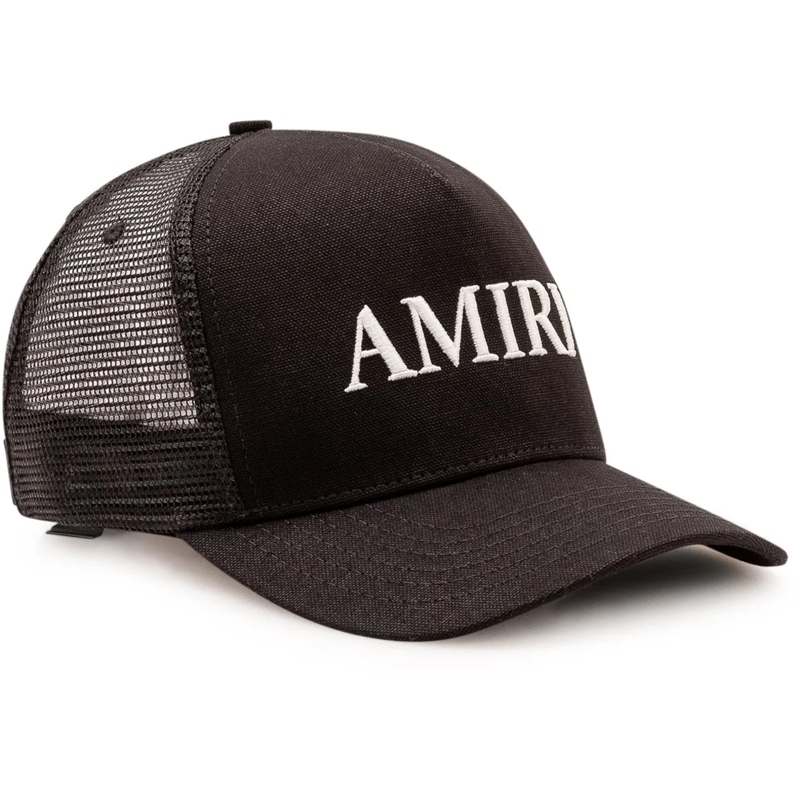 Amiri  Cappello Trucker con Logo Ricamato schwarz(Image 2)