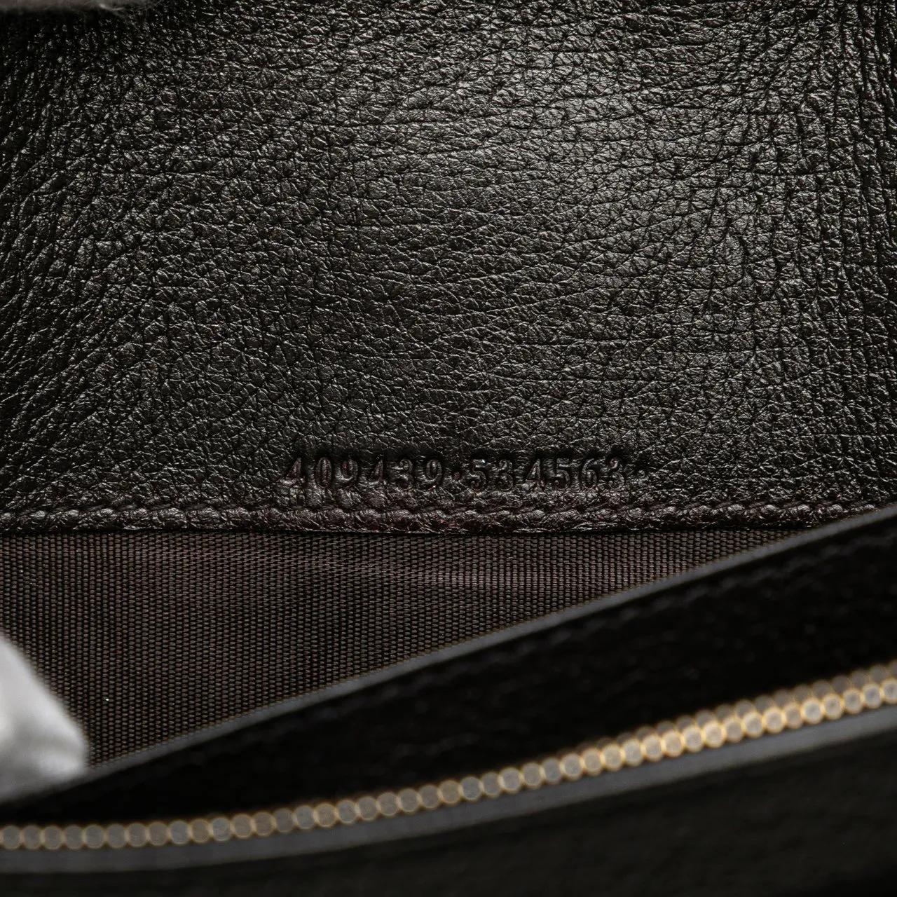 Thumbnail - Gucci Hobo Bags - GG Canvas Webby Bee Wallet on Strap - Gr. unisize - in Braun - für Damen