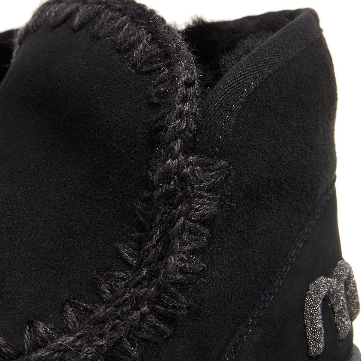 Thumbnail - Mou Stiefel - Eskimo Sneakers With Glitter - Gr. 36 (EU) - in Schwarz - für Damen