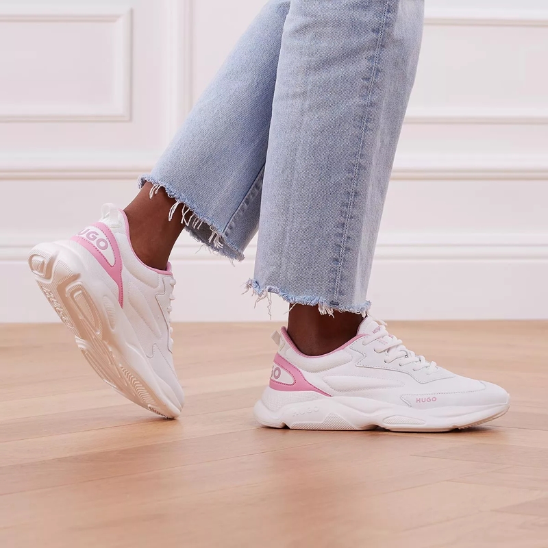 Hugo Low-Top-Sneaker Leon Runner Medium Pink(Image 2)