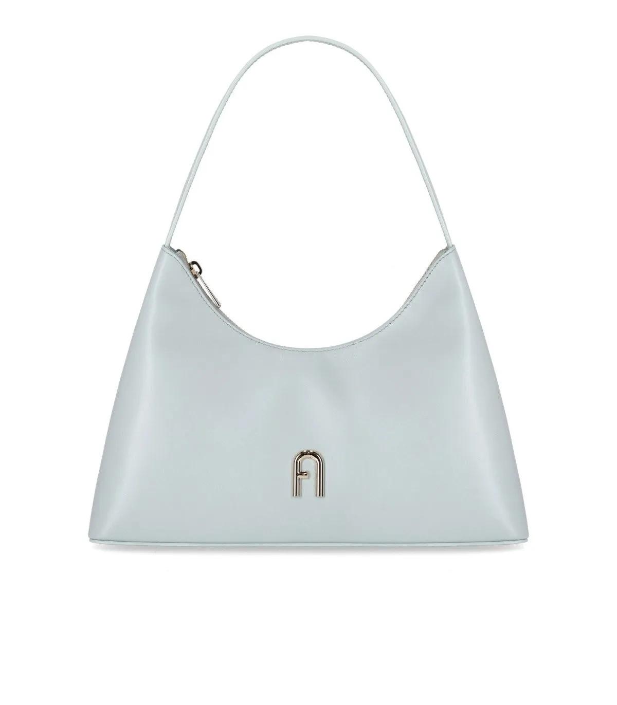 Furla Shopper - FURLA DIAMANTE S LAGUNA SCHULTERTASCHE - Gr. unisize - in Blau - für Damen