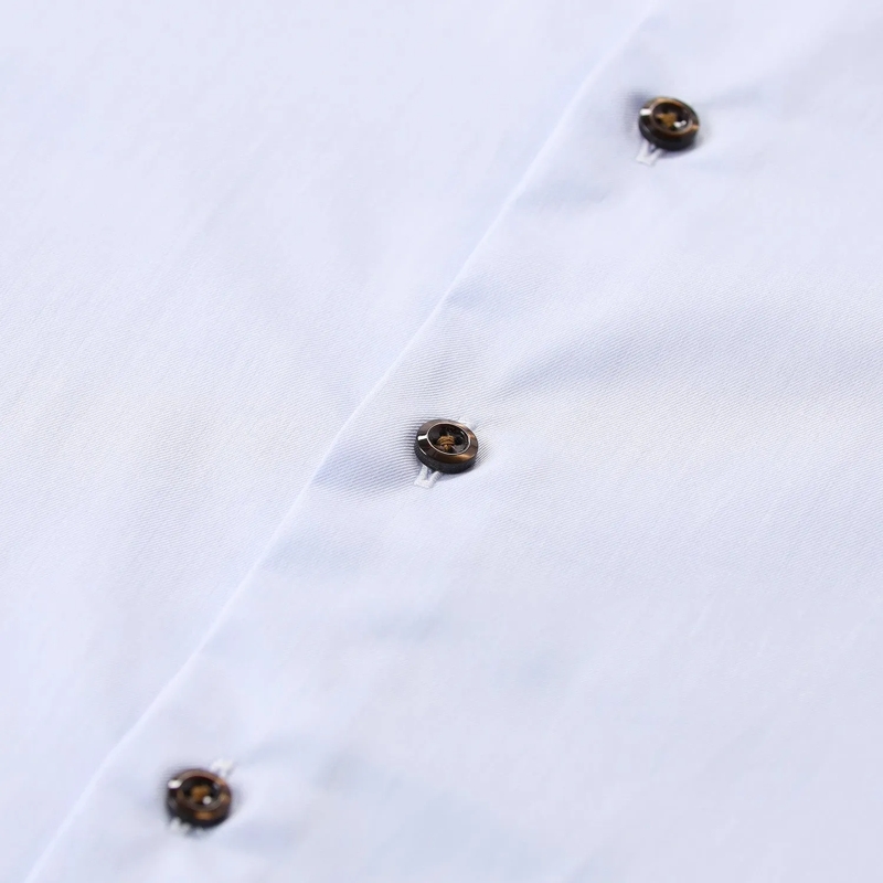 STENSTRÖMS Chemise Slim-Fit Hemd aus Baumwolle blau(Image 6)