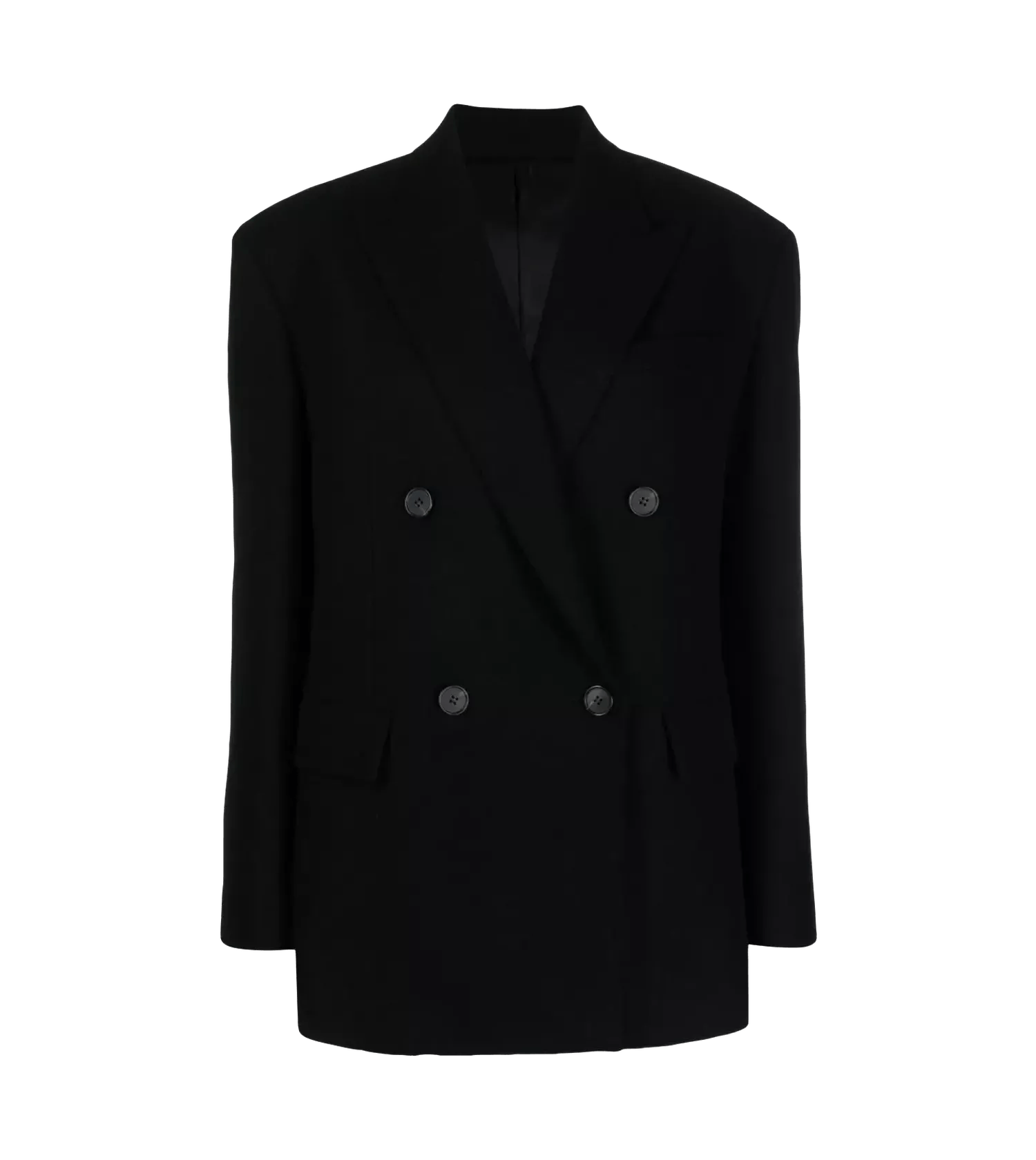 Juun.J - Zweireihiger Blazer - Größe 34 - black