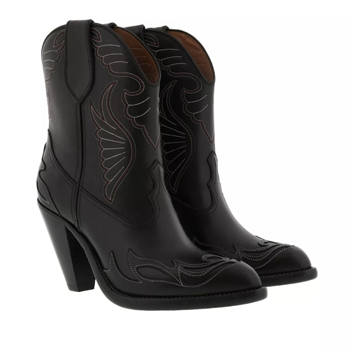 Givenchy Cowboy Ankle Boots Leather Black Enkellaars
