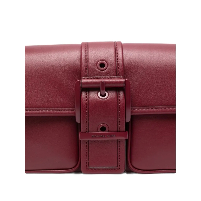 MICHAEL Michael Kors Schultertasche Rectangular Burgundy Leather Shoulder Bag Red(Image 2)