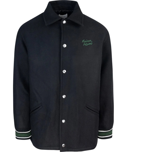 Maison Kitsune Daunenjacken MAISON KITSUNE' Coats Black schwarz