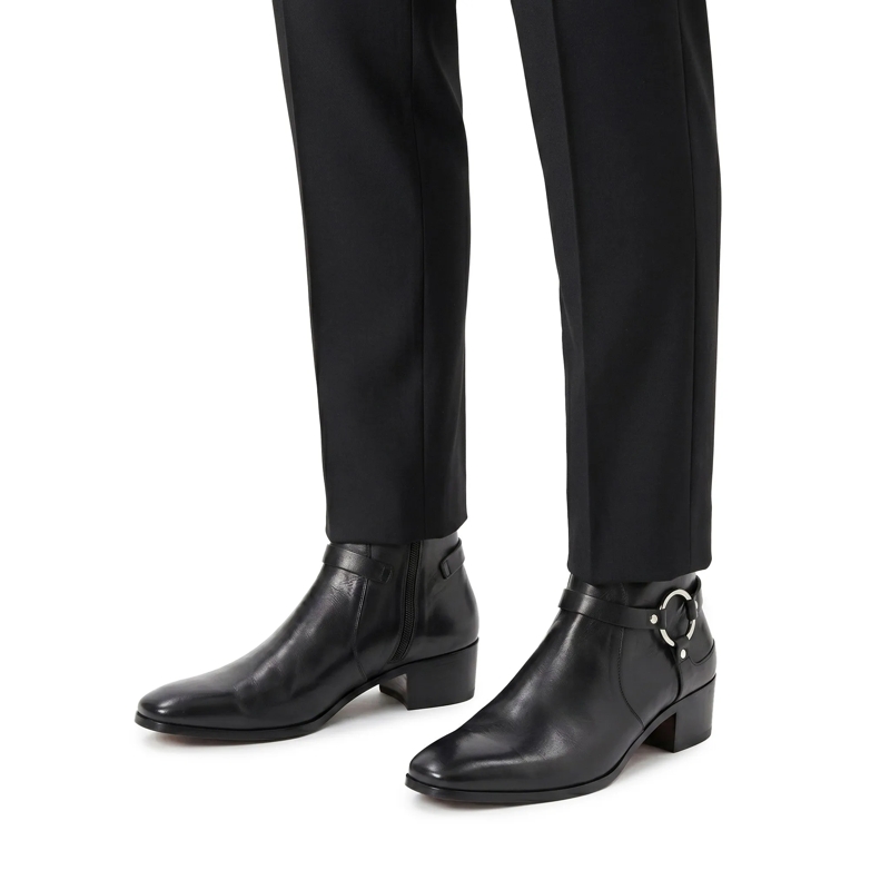 Tom Ford Veterschoenen Stiefel Clint aus Leder schwarz(Image 2)