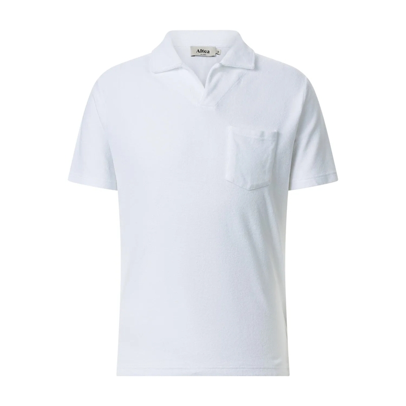 Altea Polohemd Poloshirt Terry blau