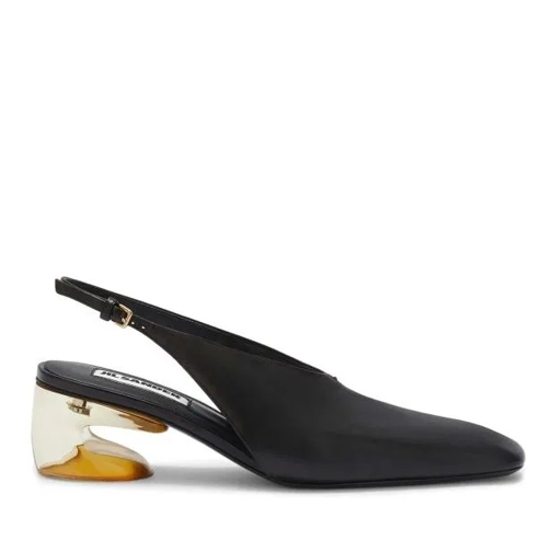 Jil Sander Black Slingback Pumps Black Pumps