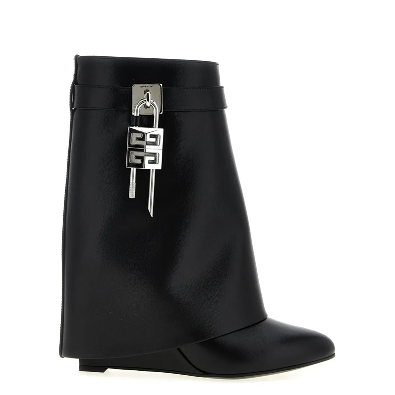 Givenchy Stiefel Stiefeletten aus Leder Schwarz
