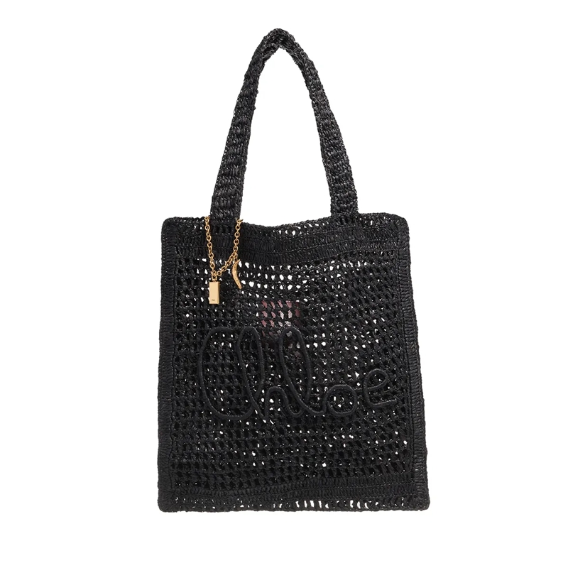 Chloé Sac à provisions Summer Banana Tote Bag Black