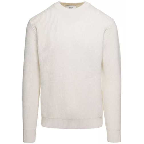 Lardini Crewneck Sweater White 
