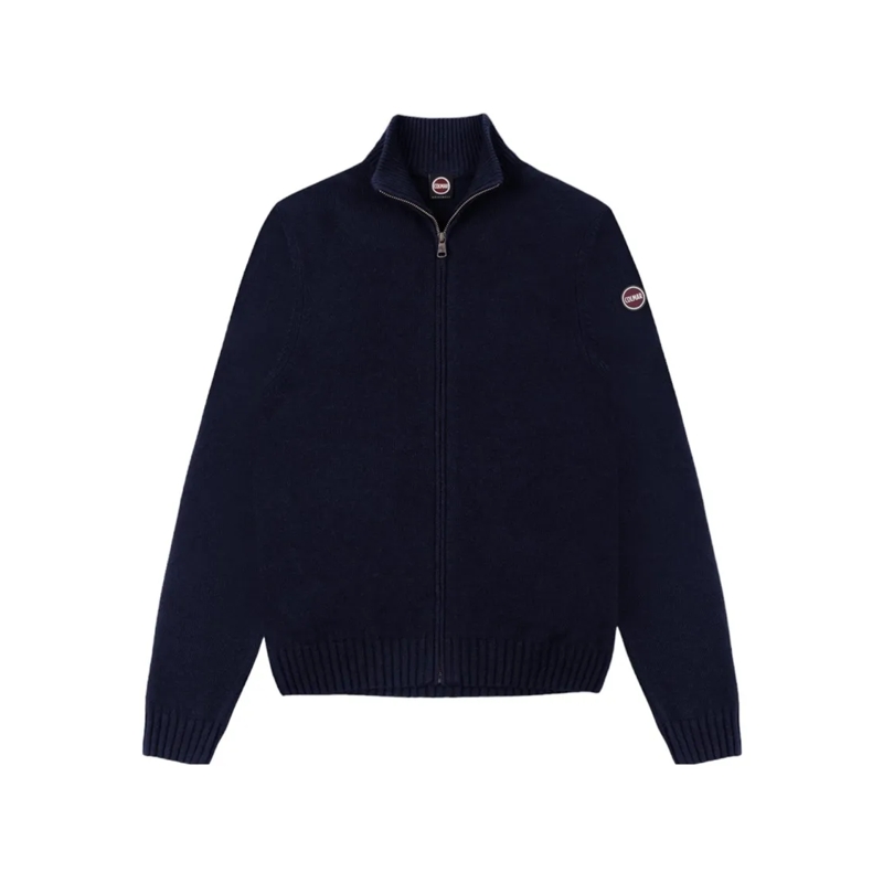 Colmar Originals Pullover Soft Cashmere And Wool Blend Yarn Sweater Blue