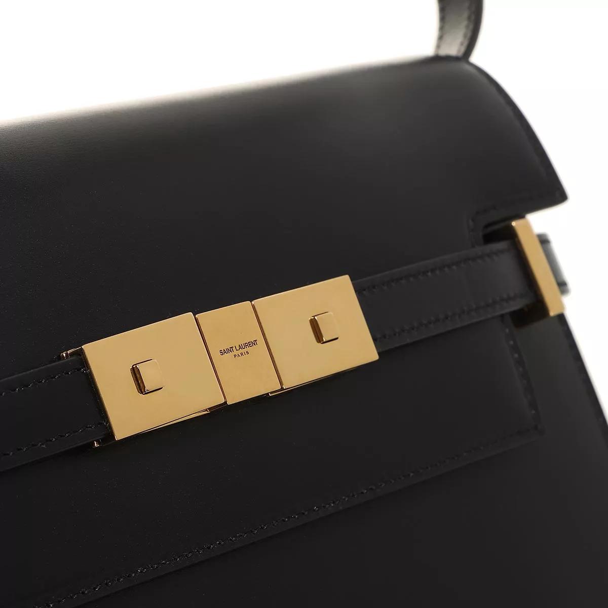 Saint Laurent Crossbody bags Manhattan Shoulder Bag Leather in zwart