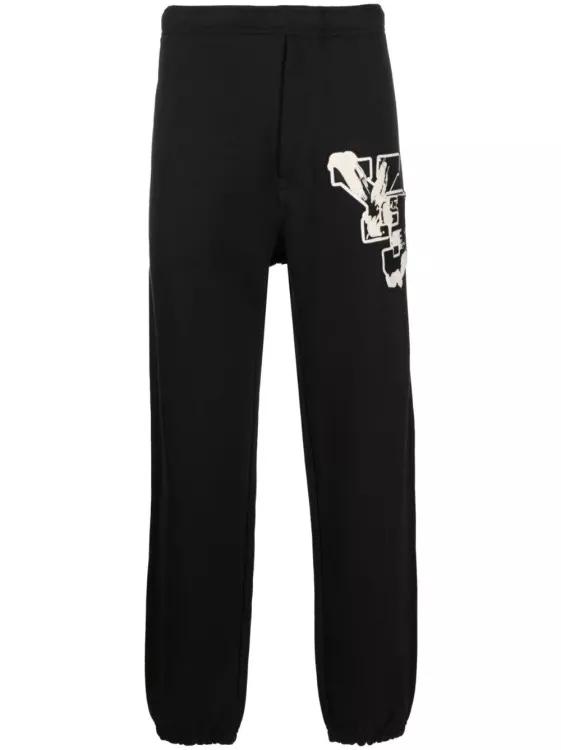 Thumbnail - Y-3 - Logo-Print Track Pant - Größe XS - schwarz