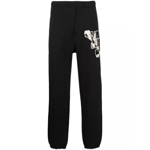 Y-3  Logo-Print Track Pant Black