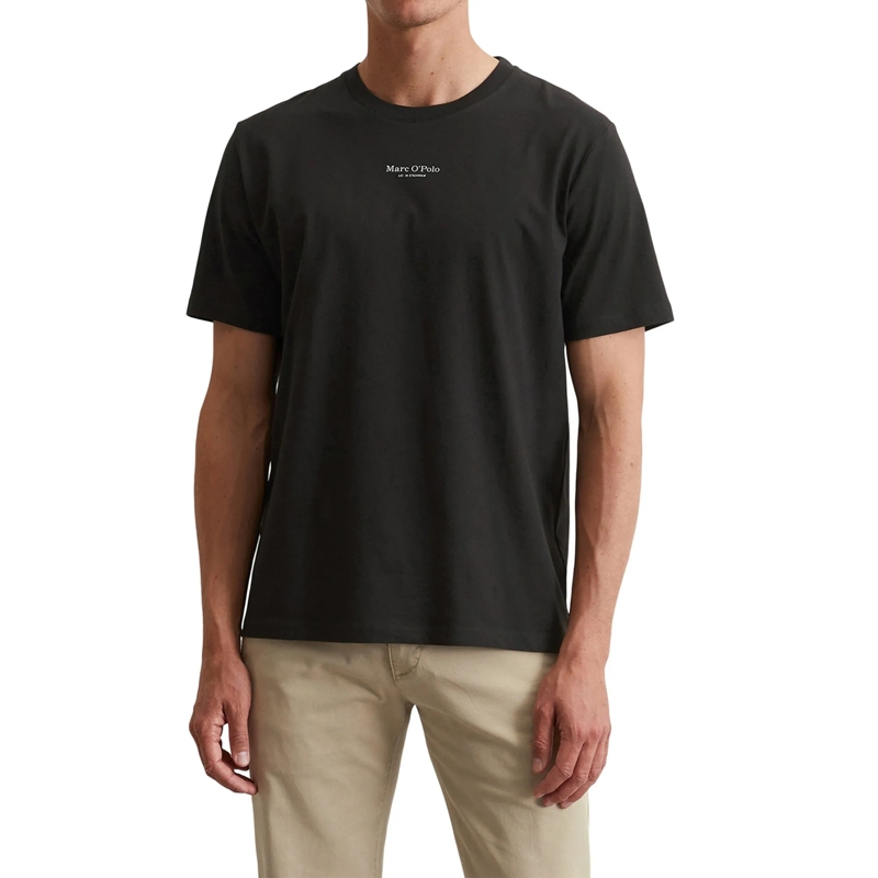 Marc O´Polo Hemd Medium-Logo 1er Pack schwarz(Image 2)