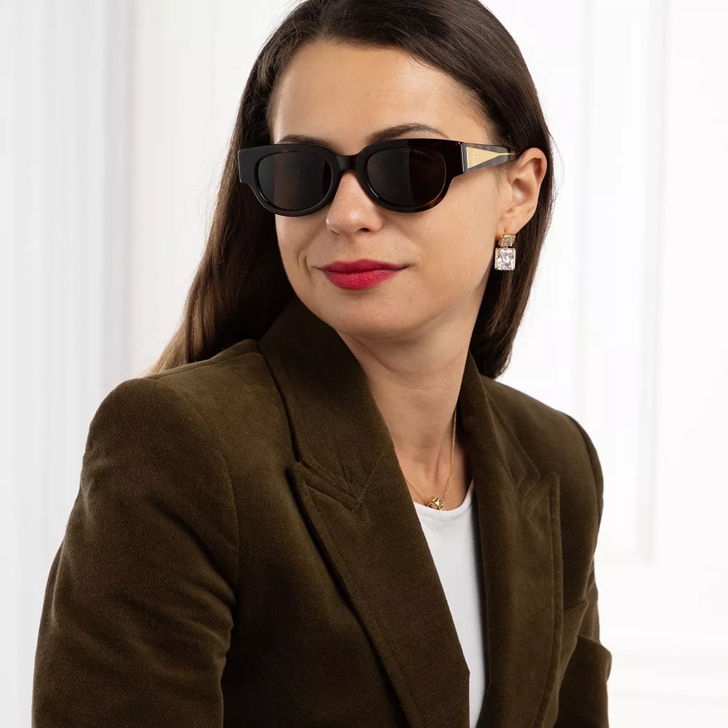 サングラス BOTTEGA VENETA Woman Sunglasses Brown BV1278SA 002 Bottega Veneta BV1278SA - 002 Havana | Sunglasses Woman