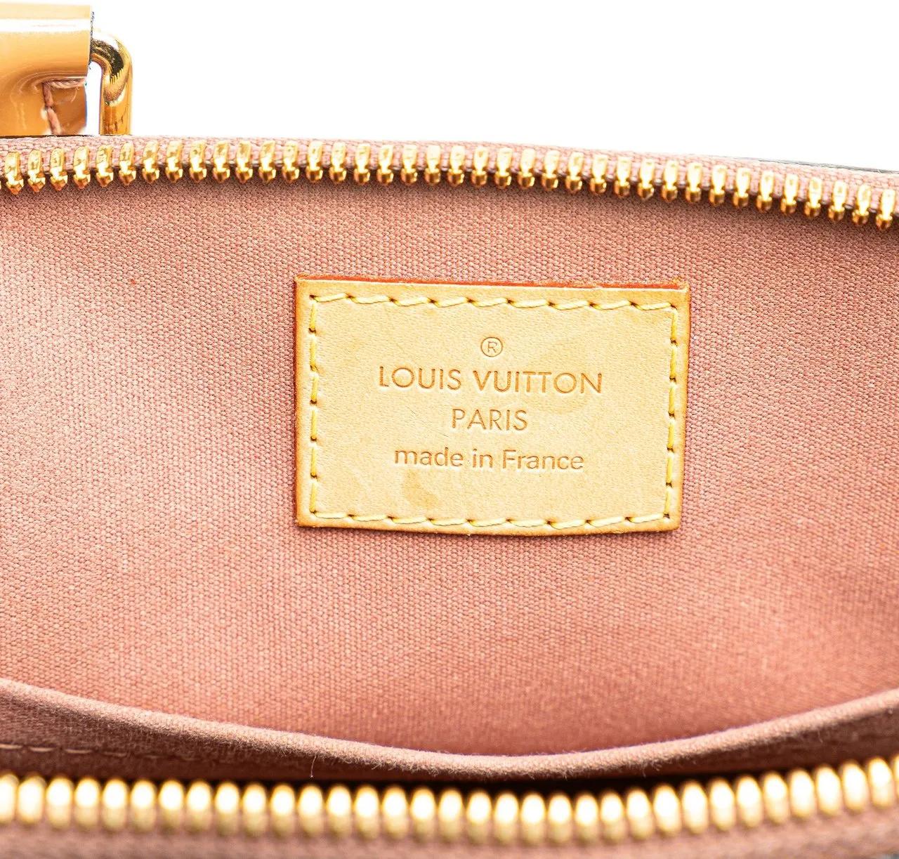 Louis Vuitton Crossbody bags 2013 Monogram Vernis Alma BB in bruin