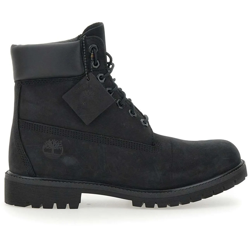 Timberland Stiefel Stivale Stringato Waterproof Premium 6-Inch Nero schwarz