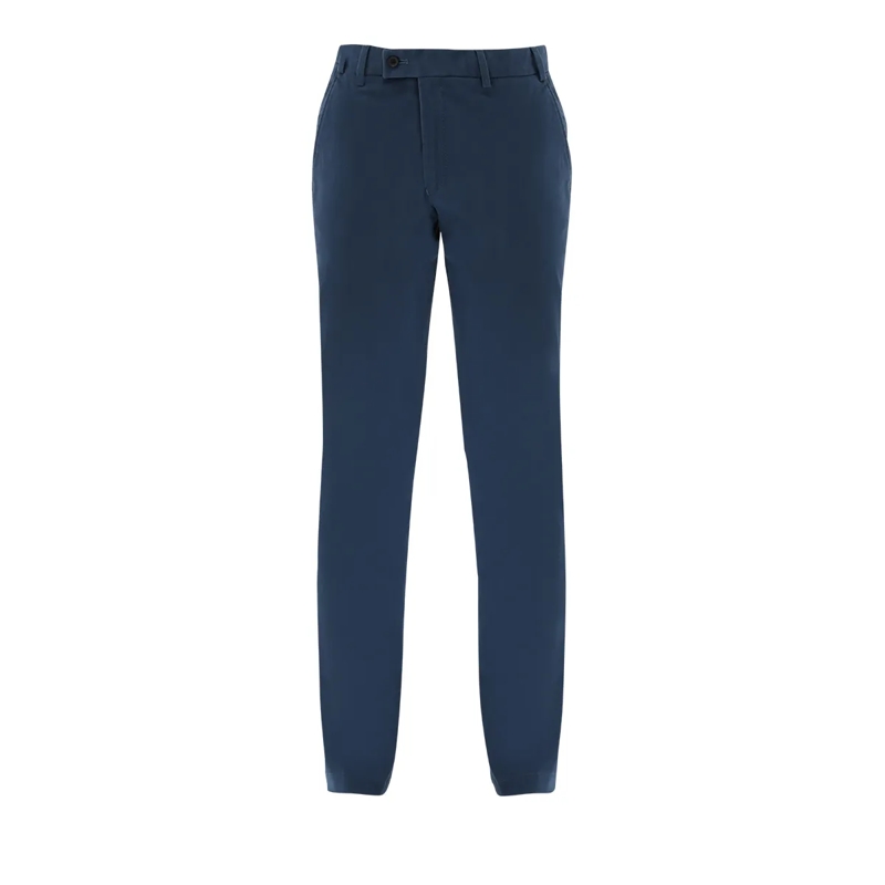 VAN LAACK  Hose Slim Fit Uni dunkel-blau