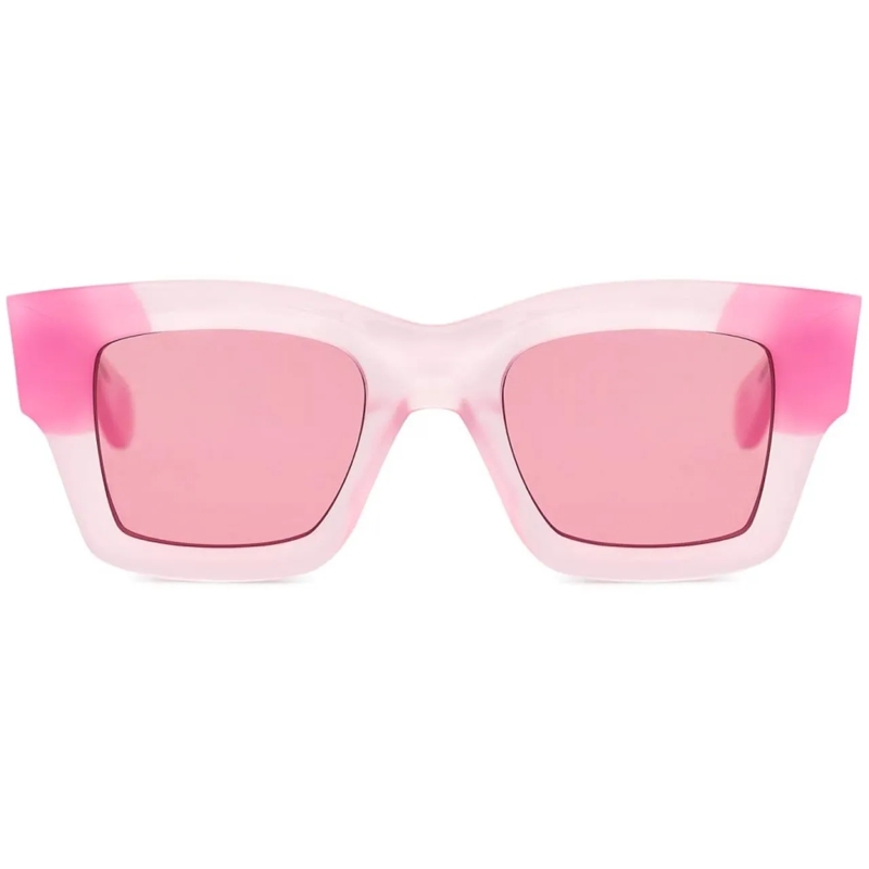 Jacquemus Lunettes de soleil Les Lunettes Baci Sunglasses rose