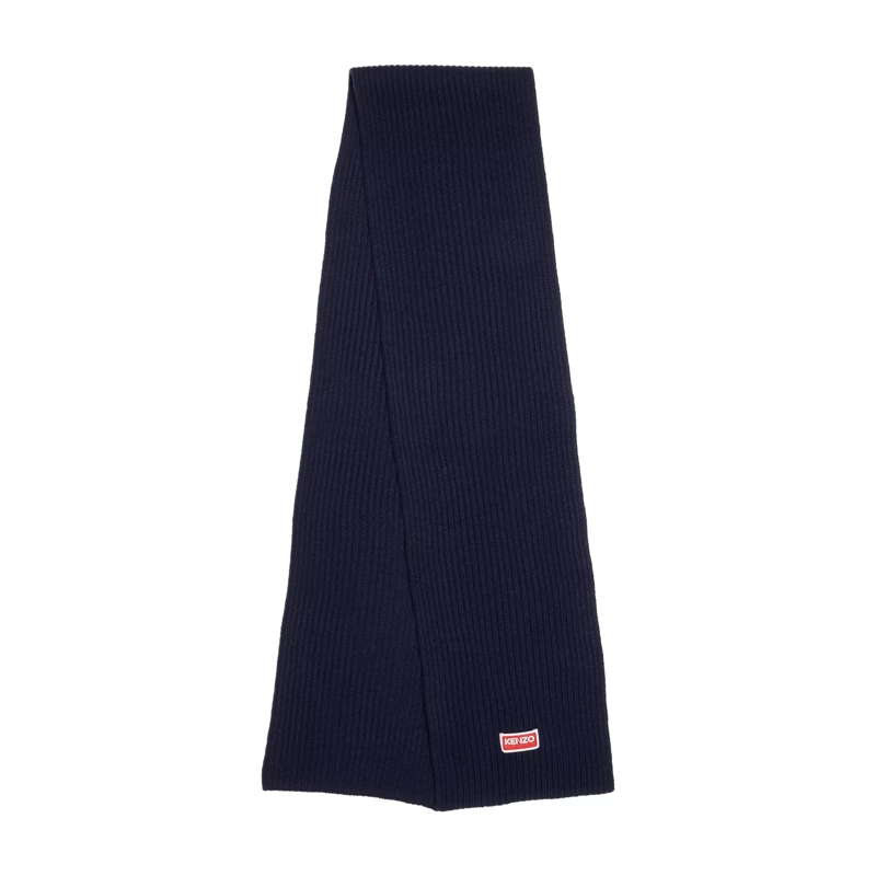 Kenzo Écharpe en laine Scarves Midnight Blue