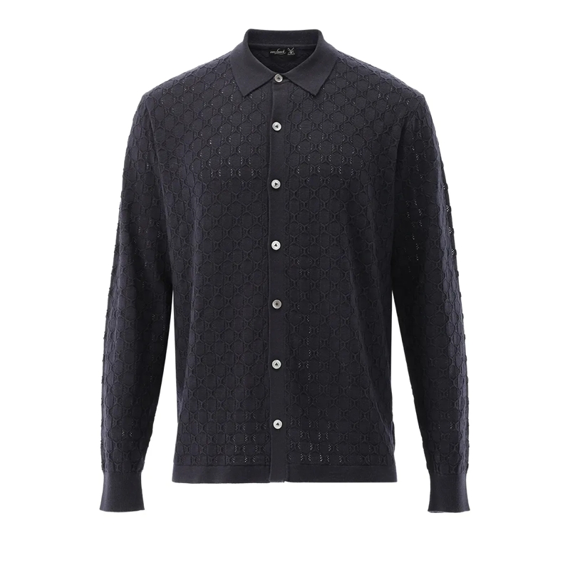 VAN LAACK  Pullover Uni dunkel-blau