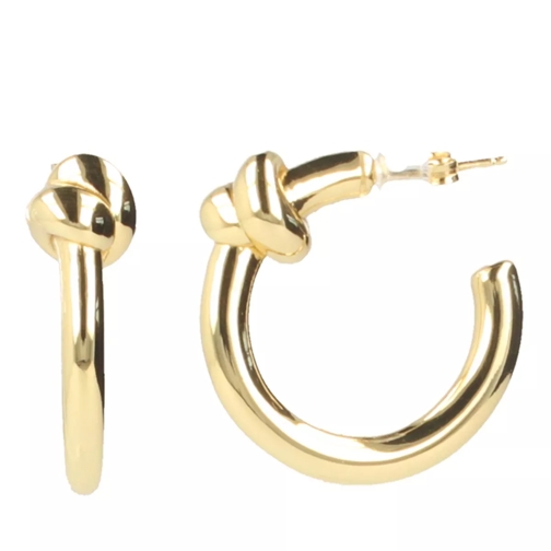 LOTT.gioielli CL Earring Creole Knot M - G Gold Créole