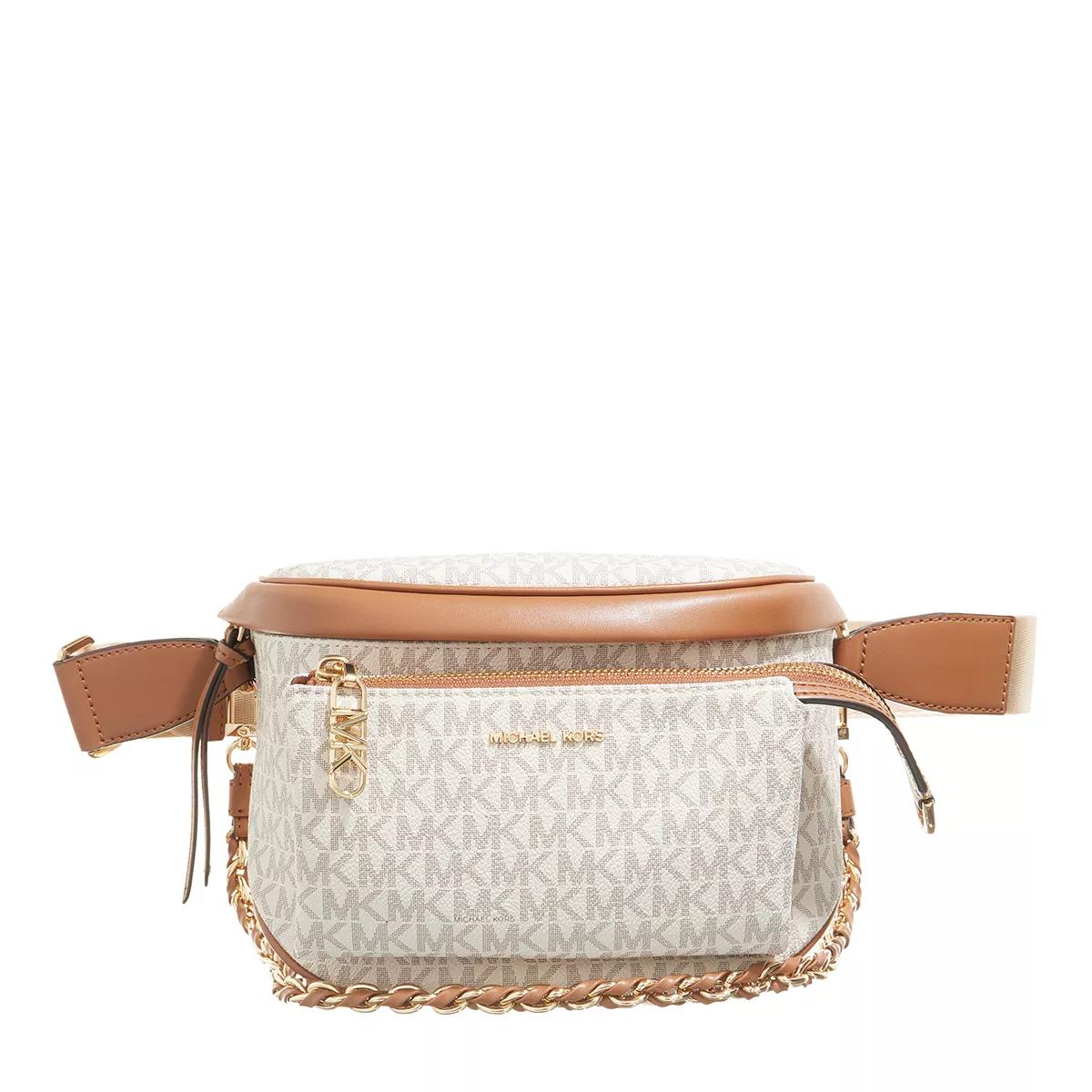 Michael Kors Crossbody Bags - Slater Medium Sling Pack Chain Messenger - Gr. unisize - in Weiß - für Damen