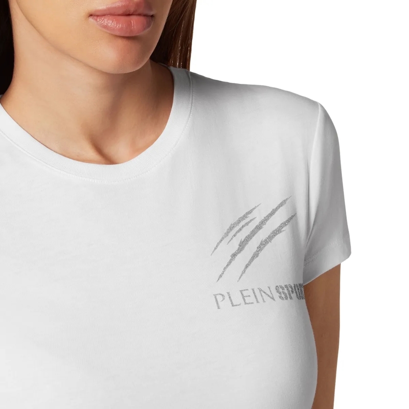 Plein Sport T-Shirt T-Shirt Sexy Pure Basic weiss(Image 4)