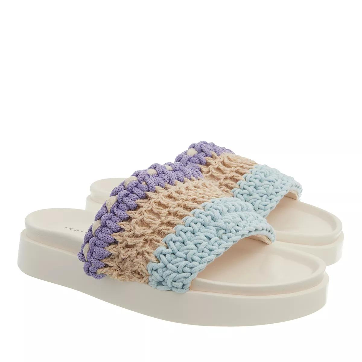 INUIKII Slipper & Pantoletten - Loose Knitted - Gr. 36 (EU) - in Bunt - für Damen