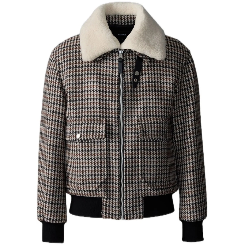 Mackage Blouson aviateur Rhett Ht braun