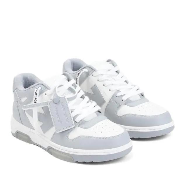 Off-White Low-Top Sneaker - Out Of Office Sneakers - Gr. 43 (EU) - in Grau - für Damen