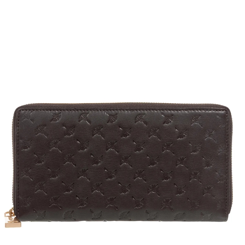 JOOP! Zip-Around Wallet Leggero Stampa Yura Purse Lh12Z Darkbrown