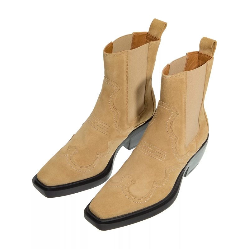 Copenhagen Cowboy-Stiefel CPH232 Suede Sand(Image 5)
