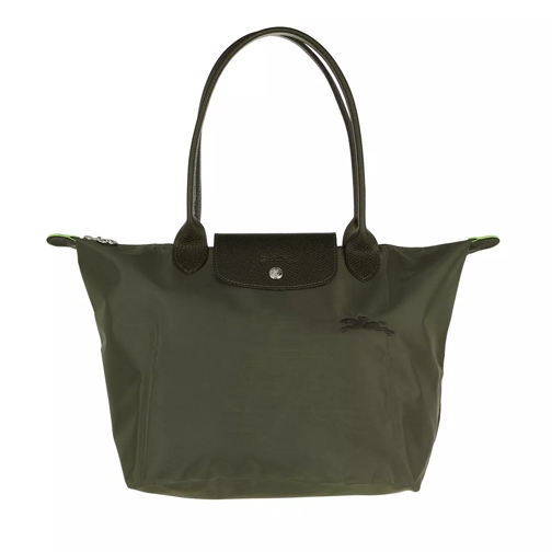 Longchamp Le Pliage Green Tote Bag M Forest Hobo Bag
