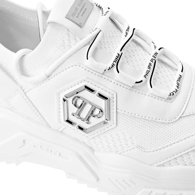Philipp Plein Low-Top-Sneaker Low-Top Turnschuhe Predator weiss(Image 2)
