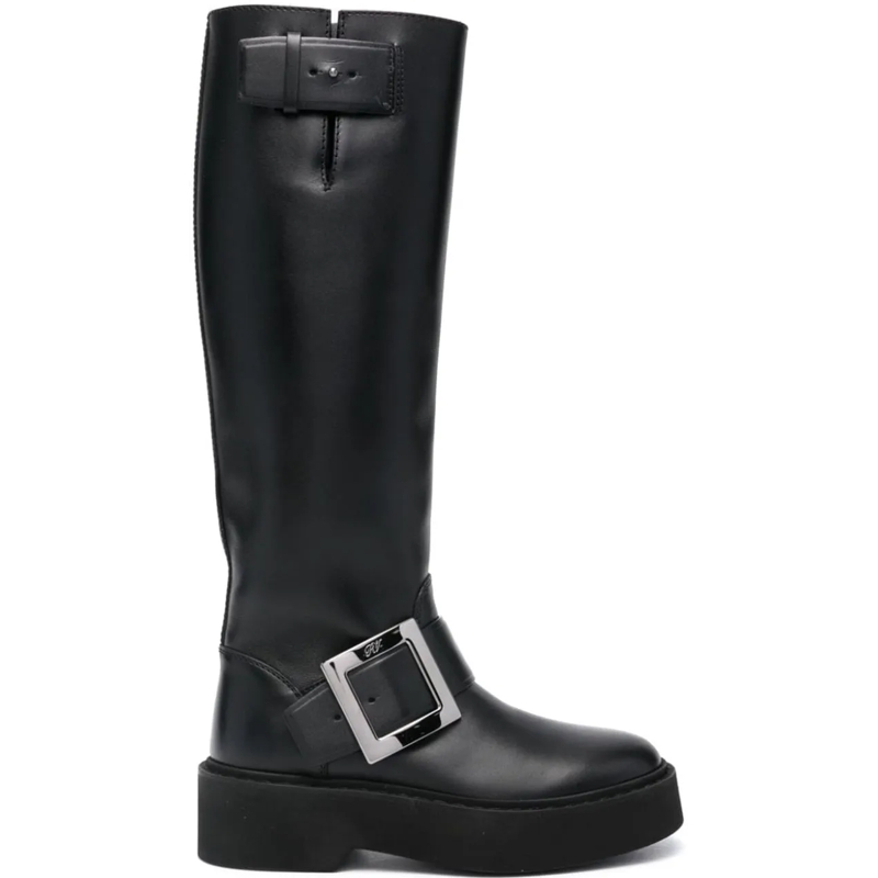Roger Vivier Stiefel Boots Black schwarz